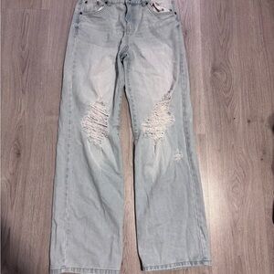 Refuge Denim Light Blue High Rise Jeans